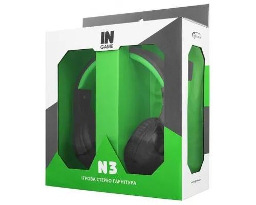 Наушники Gemix N3 Black-Green Gaming