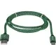 Дата кабель USB 2.0 AM to Type-C 1.0m USB09-03T PRO green Defender (87816)