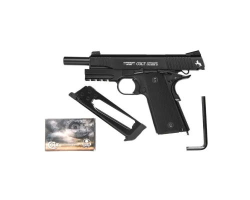 Пневматичний пістолет Umarex Colt M45 CQBP Black Blowback (5.8176)