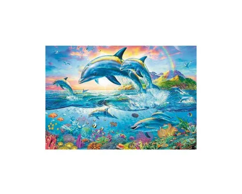 Пазл Trefl Сімейство дельфінів 1500 елементів (6336692)