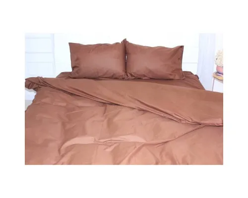 Постільна білизна MirSon King Size Бязь Premium 19-1217 Chocolate perla 220х240 (2200001172012)