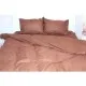 Постільна білизна MirSon King Size Бязь Premium 19-1217 Chocolate perla 220х240 (2200001172012)