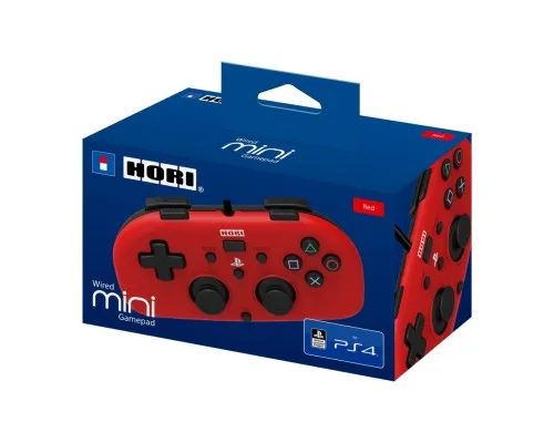 Геймпад Hori Mini Gamepad для PS4 Red (PS4-101E)