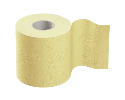 Туалетний папір Диво Aroma Ромашка 2 шари жовтий 4 рулони (4820003836125)