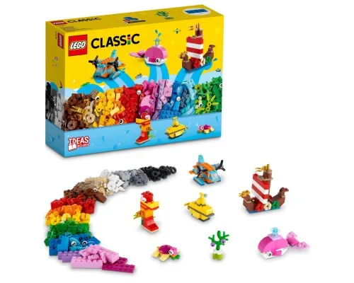 Конструктор LEGO Classic Творческое веселье в океане 333 детали (11018)