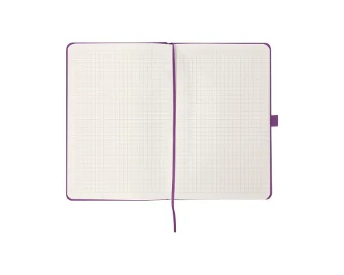Книга записная Axent Partner, 125x195 мм, 96 листов, ячейка, пурпурная (8201-17-A)