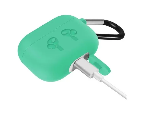 Чохол для навушників BeCover Silicon Protection для Apple AirPods Pro Green (704498)