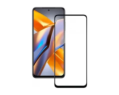 Скло захисне BeCover Poco M5s Black (709252)