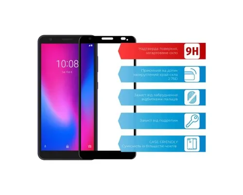 Скло захисне ACCLAB Full Glue ZTE A3 2020 (1283126508929)