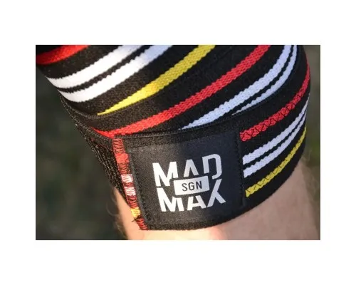 Бинт для спорта MadMax на коліна Knee Wraps Black (MFA-292-U)