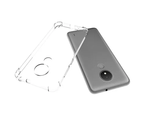 Чохол до мобільного телефона BeCover Anti-Shock Nokia C21 Clear (709828)