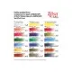 Акварельные краски Rosa Gallery Landscape в металлическом пенале Индиго 21 цвет кювета (4823098525738)