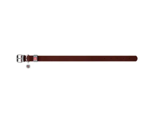 Ошейник для животных WAUDOG Classic кожаный 12 мм х 19-25 см коричневый (02016)