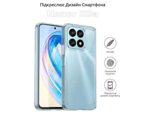 Чохол до мобільного телефона BeCover Honor X8aTransparancy (710139)