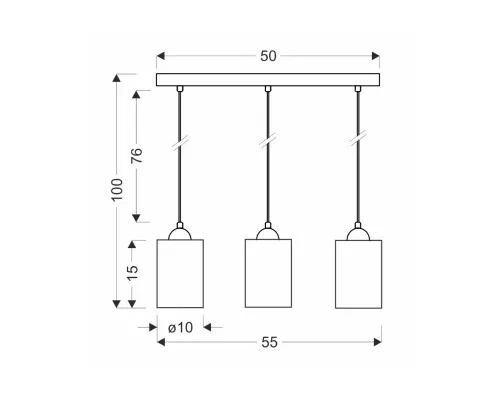 Люстра Candellux Bistro (33-00545)