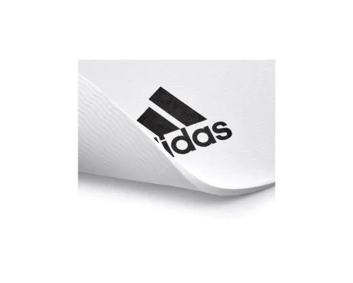 Коврик для йоги Adidas Yoga Mat Уні 176 х 61 х 0,8 см Білий (ADYG-10100WH)