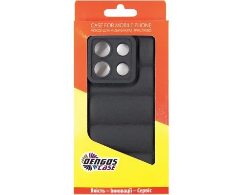 Чохол до мобільного телефона Dengos Soft Xiaomi Redmi Note 13 5G (black) (DG-TPU-SOFT-50)