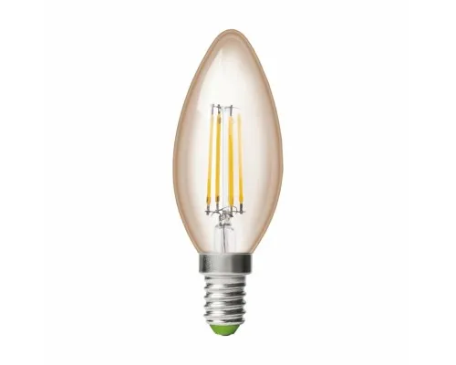Лампочка Eurolamp LED CL 6W 620 Lm E14 3000K deco 2шт (MLP-LED-CL-06143(Amber))