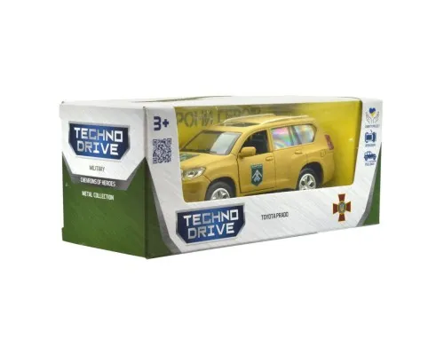 Машина Techno Drive серії Шеврони Героїв - Toyota Prado - Хартія (KM6188)