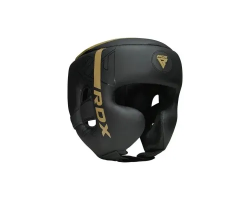 Боксерський шолом RDX F6 KARA Matte Golden M (HGR-F6MGL-M)