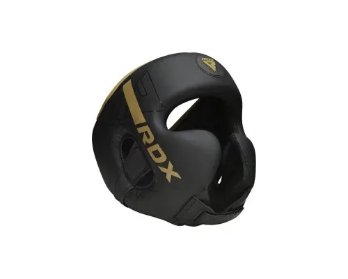 Боксерский шлем RDX F6 KARA Matte Golden M (HGR-F6MGL-M)