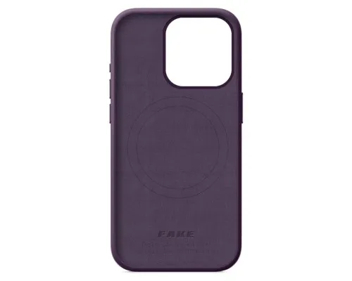 Чохол до мобільного телефона Armorstandart FAKE Leather Case Apple iPhone 15 Pro Deep Purple (ARM76302)