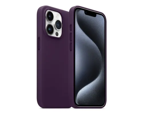 Чохол до мобільного телефона Armorstandart FAKE Leather Case Apple iPhone 15 Pro Deep Purple (ARM76302)