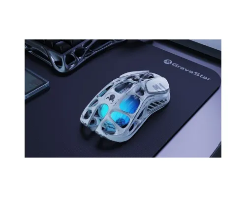 Мишка GravaStar Mercury M1 Pro magnesium alloy body BT/WL/USB-A 4K RGB Battle-Worn (GRAVASTARM1PRO_WSM)