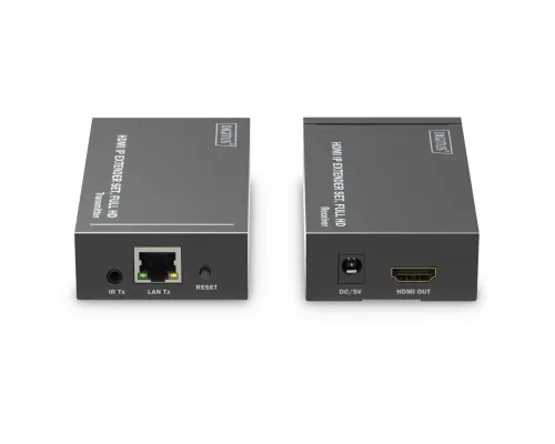 Адаптер Digitus HDMI via CAT6 120m Full HD IP IR (DS-55517)