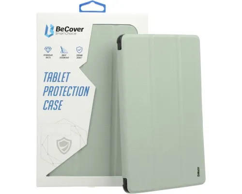 Чехол для планшета BeCover Tri Fold Soft TPU Silicone Apple iPad Air 13" M2 2024 Light Green (711742)