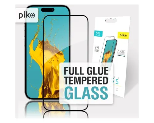 Скло захисне Piko Full Glue Apple iPhone 14 Pro (1283126541889)