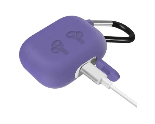 Чохол для навушників BeCover Silicon Protection для Apple AirPods Pro Light Purple (704499)