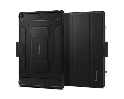 Чехол для планшета Spigen Apple iPad 10.2 (2021-2020-2019) Rugged Armor Pro, Black (ACS01216)