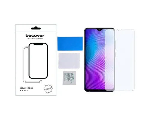 Скло захисне BeCover Tecno Spark 10C (KI5k) 3D Crystal Clear Glass (709748)
