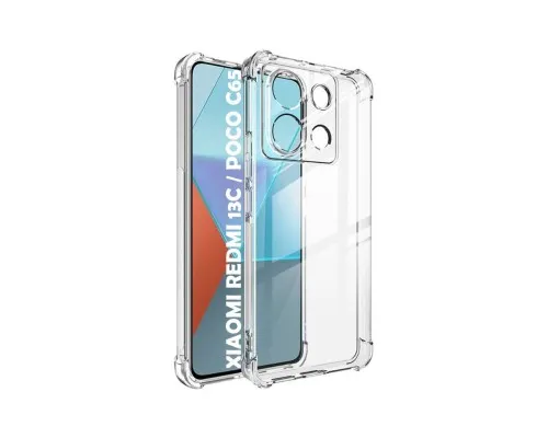 Чохол до мобільного телефона BeCover Anti-Shock Xiaomi Redmi 13C / Poco C65 Clear (710476)