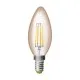 Лампочка Eurolamp LED CL 6W 620 Lm E14 4000K deco 2шт (MLP-LED-CL-06144(Amber))