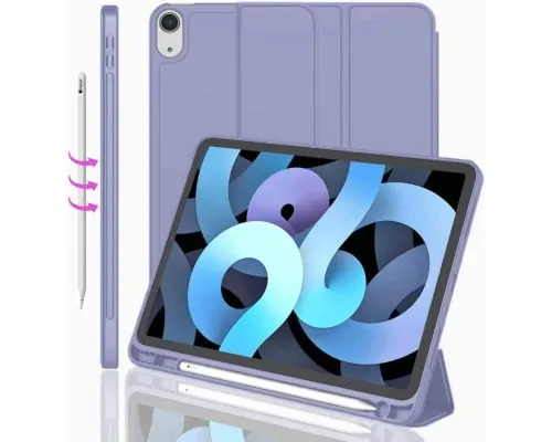 Чохол до планшета BeCover Tri Fold Hard TPU Apple iPad Air 11" M2 2024 Purple (711404)
