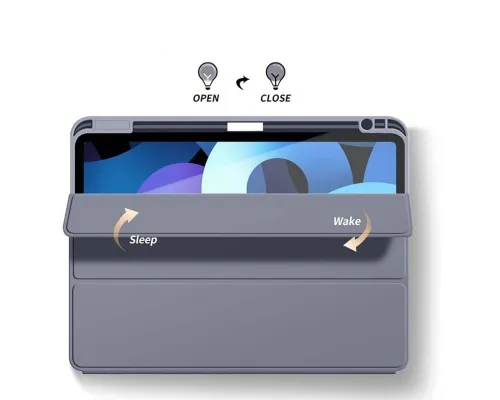 Чохол до планшета BeCover Tri Fold Hard TPU Apple iPad Air 11" M2 2024 Purple (711404)