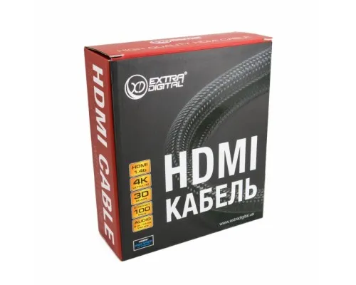 Кабель мультимедийный HDMI to HDMI 5.0m Extradigital (KBH1635)