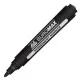 Маркер Buromax Permanent JOBMAX, round tip, black (BM.8700-01)