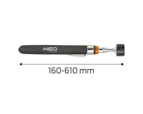Магнітний захват Neo Tools телескопічний, 60610 мм, 3 кг (11-610)