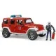 Спецтехника Bruder Джип пожарный Wrangler Unlimited Rubicon + фигурка (02528)