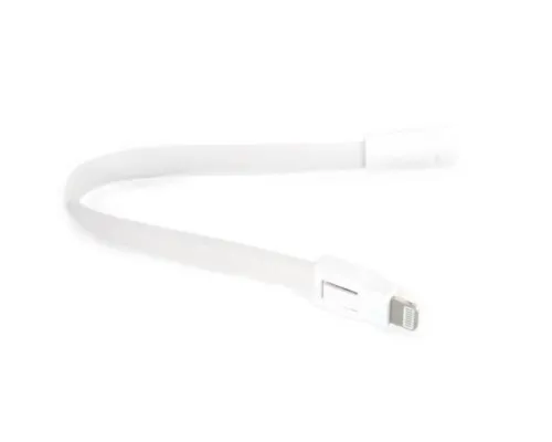 Дата кабель USB 2.0 AM to Lightning 0.18m white Extradigital (KBU1789)