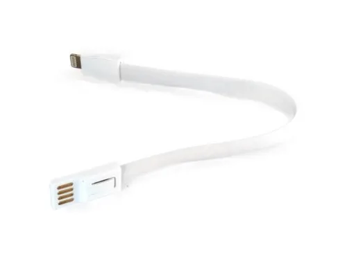 Дата кабель USB 2.0 AM to Lightning 0.18m white Extradigital (KBU1789)