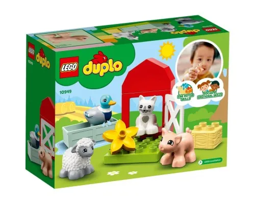 Конструктор LEGO Duplo Уход за животными на ферме (10949)