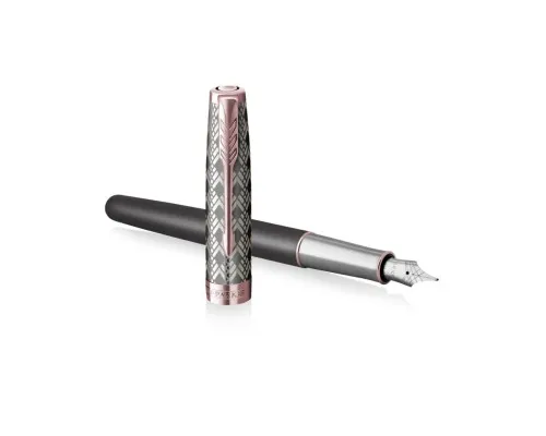 Ручка піряна Parker SONNET 17 Metal Grey Lacquer PGT  FP18 F (68 211)