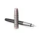 Ручка піряна Parker SONNET 17 Metal Grey Lacquer PGT  FP18 F (68 211)