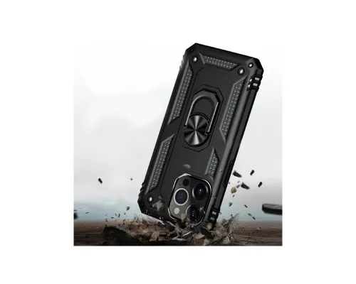 Чохол до мобільного телефона BeCover Military Apple iPhone 13 Pro Black (707104)