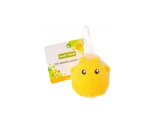 Іграшка для ванної Baby Team Звірятко зі звуком Жовта (8745_жовта_звірятка)