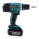 Шуруповерт Makita DDF453SYX4, 18В, 1.5Ah х 2шт, кейс (DDF453SYX4)